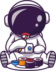 Повар-астронавт есть суши